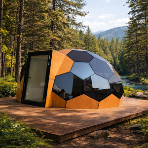 <span class=keywords><strong>D</strong></span>ôme en verre en aluminium antirouille personnalisé pour le camping en bord de lac, les escapades de loisirs et les événements <span class=keywords><strong>d</strong></span>'exposition en plein air - Product Image 1