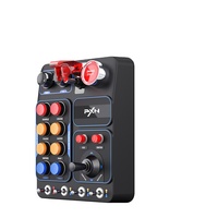 Boîtier de contrôle central pour jeux de course USB PXN CB1 avec 30 boutons programmables, double vibration, contrôleur PC écologique