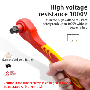 1000V VDE dụng cụ cầm tay đa chức năng 1/2 ''cách điện <span class=keywords><strong>Ratchet</strong></span> cờ lê - Product Image 3