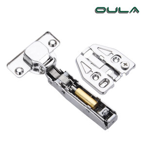 Oula cao cấp tự động thủy lực bản lề <span class=keywords><strong>3D</strong></span> có thể điều chỉnh 35mm mềm đóng cơ chế đầy đủ lớp phủ <span class=keywords><strong>3D</strong></span> tủ bếp cửa OEM cho ăn uống - Product Image 2