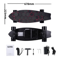 JIESEN Vente Chaude Meilleur Cadeau Petit Skateboard Électrique Vente Directe en Gros Mini Skateboard Électrique