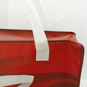 Sac fourre-tout shopping extra large personnalisé Sac à fermeture éclair pp non tissé laminé avec fermeture éclair - Product Image 4