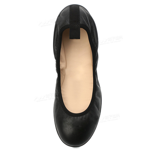 Ballerina <span class=keywords><strong>per</strong></span> calzature <span class=keywords><strong>per</strong></span> bambini in pelle nera di design con etichetta privata <span class=keywords><strong>per</strong></span> ragazze scarpe da balletto pieghevoli <span class=keywords><strong>per</strong></span> bambini grandi - Product Image 4