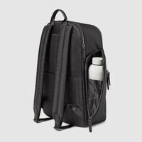 Sac à dos de voyage unisexe décontracté et sportif en nylon imperméable, personnalisé avec logo, pour hommes et femmes
