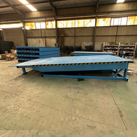Plateforme de chargement et de déchargement électrique hydraulique fixe spécifique à la plateforme CHANGDING CFY-10T, construction en acier à haute teneur en manganèse, capacité de charge élevée