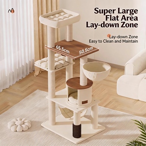 Katzenkratzbaum 2026 Neu Heißer Verkauf Klettergerüst Heimkratzbaum Ganzjährig für große Katzen Großer Baum für drinnen - Product Image 4