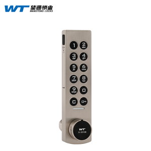 S-2010B-00A0 Smart Digital Locker Cabinet Cam Locker <strong>Lock</strong> <strong>Wardrobe</strong> <strong>Lock</strong> 12 Digits with Press Button Silver Color - Product Image 2