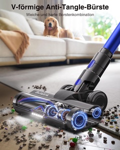<span class=keywords><strong>Aspirateur</strong></span> à batterie Bulelink 45000 Pa 550 W 65 min sans fil, <span class=keywords><strong>aspirateur</strong></span> à main rechargeable sans fil pour poils d'animaux <span class=keywords><strong>et</strong></span> tapis - Product Image 4