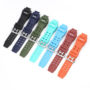 สายซิลิโคนสำหรับ G Shock GA-1000 /1100 GW-4000 /A1100 G-1400 GW-A1000กีฬากันน้ำ PU เปลี่ยนนาฬิกาวง - Product Image 1