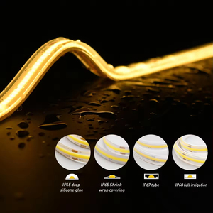Underwater swimming pool <b>light</b>-emitting diode <b>strip</b> <b>light</b> Cob 110 volt silicone <b>cover</b> 24V 528 Ip68 <b>light</b>-emitting diode <b>strip</b> - Product Image 4