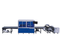 Machine automatique de fabrication de boîtes Juxin avec positionnement visuel et colle thermofusible pour boîtes rigides et couvertures rigides (Haute précision, économie d'énergie)