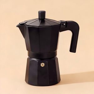 <span class=keywords><strong>Cafetera</strong></span> Moka Negra de Alta Calidad para Estufa, <span class=keywords><strong>Cafetera</strong></span> Moka de Múltiples Capacidades, <span class=keywords><strong>Cafetera</strong></span> Espresso con Mango Resistente al Calor - Product Image 2