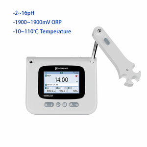 Analisa PH/ORP Desktop Lohand, <span class=keywords><strong>Meter</strong></span> PH Presisi Tinggi untuk Laboratorium, Detektor pH Portabel untuk Air Limbah, Layar Warna, Material ABS - Product Image 1