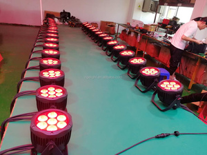 Water Proof IP65 RGBW 7 <span class=keywords><strong>LED</strong></span> 70 Wát đầy đủ màu sắc ngoài trời <span class=keywords><strong>LED</strong></span> PAR có thể tại chỗ ánh sáng sân khấu - Product Image 4