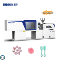 Machine de moulage par injection de plastique haut de gamme ZHENHUA, norme CE, moteur servo, vente directe d'usine pour la production d'électronique