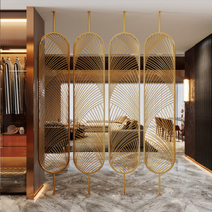 Biombos, Rejillas y Pantallas Decorativas Modernas <span class=keywords><strong>de</strong></span> Acero Inoxidable <span class=keywords><strong>para</strong></span> Salas <span class=keywords><strong>de</strong></span> Estar, Entradas, Salones <span class=keywords><strong>de</strong></span> Banquetes y Hoteles - Product Image 3