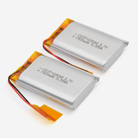 Batterie LiPo 103048 1500mAh, vente en gros d'usine, batteries Li-Polymère 503048 603048 803048 903048, batterie au lithium polymère