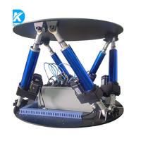 Simulateur de robot industriel 3/6DOF, moteur, boîte de vitesses, puissance 1 kW, 220V, garantie 1 an, capacité 350 kg, 2000x2000x1609MM