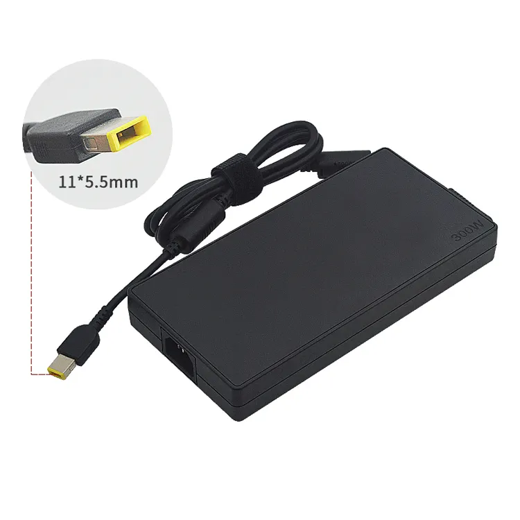 new AC adapter slim 300w Charger Square Tip Power supply for Lenovo Legion R9000P R9000K 20V 15A