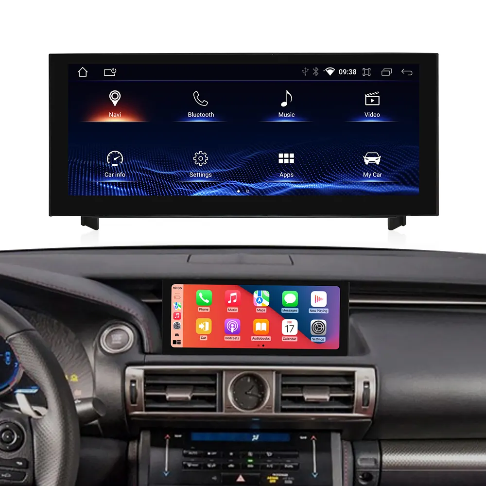 Fabrik 10.25 Android 11 Auto Auto Carplay Navigations bildschirm DVD-Player für Lexus ist 200 250 300 350 200T 300H 2011-2019