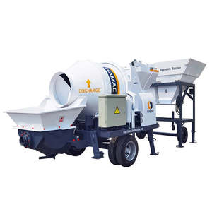 Pompe à béton mobile diesel avec roulement et moteur, industrie de la construction, mélangeur à ciment, composant principal du moteur - Product Image 1