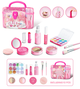Kit de maquillage de simulation sans danger et sans dégâts, avec logo personnalisé en gros, pour les filles princesses, jeu de simulation de maquillage - Product Image 4