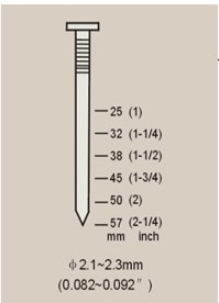 Luftpistola-Spulen nagel pistole CN55, CN70, CN80, CN90, CN100 - Product Image 2
