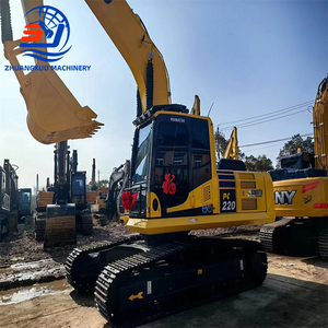 Excavadora Usada Komatsu PC220 de 22 Toneladas, Excavadora Hidráulica Komatsu PC220-8 de 22000 kg, Pocas Horas de Uso, Trabajo Pesado, en Venta - Product Image 2