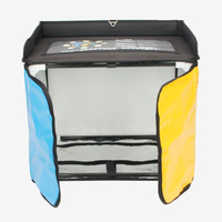 Grand sac à dos de livraison de fermeture magnétique de vélo de moto thermique imperméable sac de nourriture isolé boîte de carton de sport de livraison 200 pièces