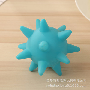 Balle rebondissante à pointes en PVC de 10 cm, jouet d'entraînement d'agilité pour chiens, jeu en plein air, fournitures pour animaux de compagnie - Product Image 3