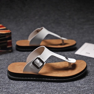 Infradito di Alta Qualità <span class=keywords><strong>con</strong></span> Suola Morbida per <span class=keywords><strong>Uomo</strong></span>, Alla Moda, Taglie 38-47, Scarpe da Spiaggia Morbide, Tipo Sandalo per Esterni - Product Image 1