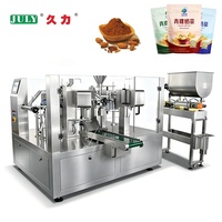 Machine d'emballage automatique de sachets préformés pour savon, lessive, crème, shampoing, pâte, sauce, liquide en doypack