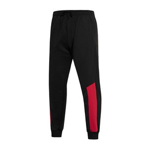 Sudadera con Capucha para Hombre, Diseño Color Block, Manga Larga, Cordón Ajustable, Estilo Casual, Negro y Gris, Bolsillos, Logotipo en la Manga Izquierda - Product Image 6