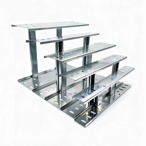 Bandeja Portacables Industrial de Acero Galvanizado de Alta Resistencia, Anticorrosión, Tipo Escalera, Ignífuga, Diseño Perforado, para Instalación de Cables en Altura - Product Image 4
