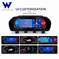 Panel Instrumen Digital Cluster Speedometer Nirkabel CarPlay Android Auto untuk BMW F10 F11 F18 F15 F07 F06 F04 F03