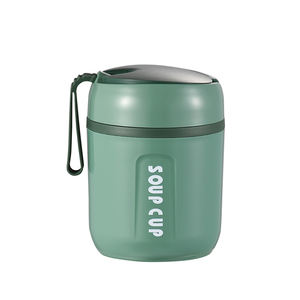 Mini <span class=keywords><strong>termo</strong></span> portátil de acero inoxidable para sopa y yogurt, recipiente de comida al vacío, taza para desayuno, leche, gachas, venta al por mayor - Product Image 1