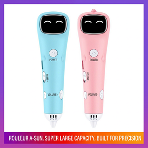Stylo d'impression 3D éducatif pour enfants, jouet musical avec son, alimenté par piles, unisexe, sans fil, basse température, rechargeable, pour dessin DIY - Product Image 4