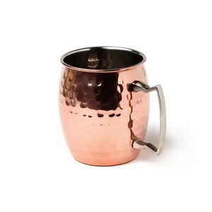 High on Demand Handcrafted Copper Mug with Shiny Exterior Perfect Gift for House and Party Use Available At Reasonable Price - Product Image 3