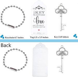 Recuerdos de Boda, Abrebotellas con Forma de Llave, Recuerdos para Despedida de Soltera, Tarjeta de Agradecimiento, Etiqueta, Recuerdos para Baby Shower, Recuerdos para Invitados, Souvenirs para Invitados al por Mayor - Product Image 2
