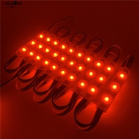 Módulo LED RGB ultrasónico para señal, alto brillo, DC12V, Samsung, coreano, SMD, 3 Chips, IP68, 0,72 W, 5730, 5630, 2835