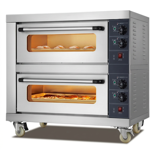 Four à pain électrique commercial automatique à 1/2/3 étages, état neuf, acier inoxydable, marque STRONG, garantie 3 ans, boulangerie - Product Image 1