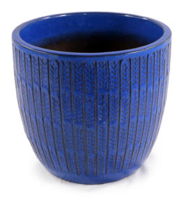 Hand-Glazed Ceramic Planter Irregular Texture Breathable <b>Pot</b> for Indoor Outdoor Garden - Product Image 2