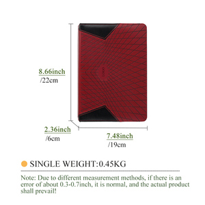 Carpeta <span class=keywords><strong>de</strong></span> cuero para documentos A4 con logotipo en relieve personalizado, suministros <span class=keywords><strong>de</strong></span> oficina, papelería para archivar documentos - Product Image 5