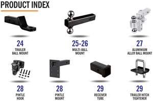 1BJY-HA-17 Piezas y accesorios de remolque de nueva condición Capacidad de 10000 libras con soporte de tubo receptor de 2 pulgadas - Product Image 6