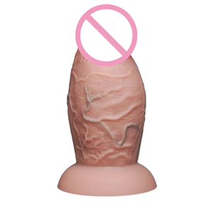 Dildo réaliste, surdimensionné, gros dildo anal avec <span class=keywords><strong>ventouse</strong></span> puissante, jouet sexuel pour adultes pour couples gays et lesbiennes - Product Image 1