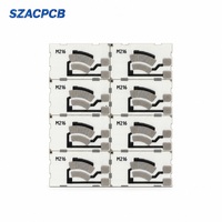 Circuit imprimé céramique à film épais en nitrure de silicium SZACPCB OEM avec circuit argent-palladium et résistance découpée au laser pour capteur de niveau de carburant