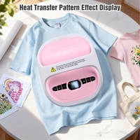 Presse à Chaud Manuelle AIBA Neuve pour Sublimation 23x23cm (9x9 Pouces) Portable pour Impression de T-shirts et Marquage à Chaud 220V/110V Usage Domestique