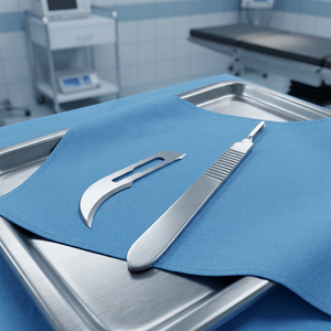 Poignée de scalpel Odontomed 2011 avec lames chirurgicales certifiées CE à prix avantageux, vente en gros, quantité en vrac, directement de l'usine - Product Image 3