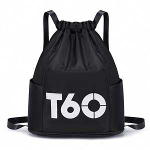 Custom Logo <b>Drawstring</b> Basketball <b>Backpack</b> Sport Bag <b>Backpack</b> Waterproof Fitness Bag for Men and Women - Product Image 1