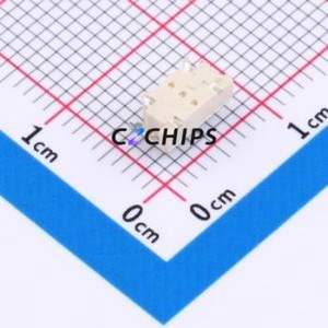 1TS002G-1300-3500-CT Tactile Switch SMD,3.5x6mm Switch Single Pole Single Throw Rectangle Button 1.3N Horizontal Mount - Product Image 2